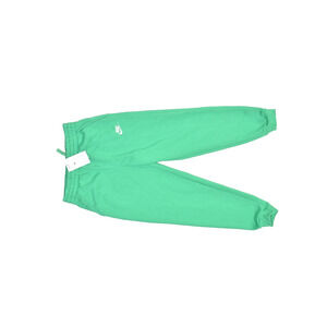 NEW Nike Kids Athletic Fit Sweatpants Green Jogger Size L Large Pockets